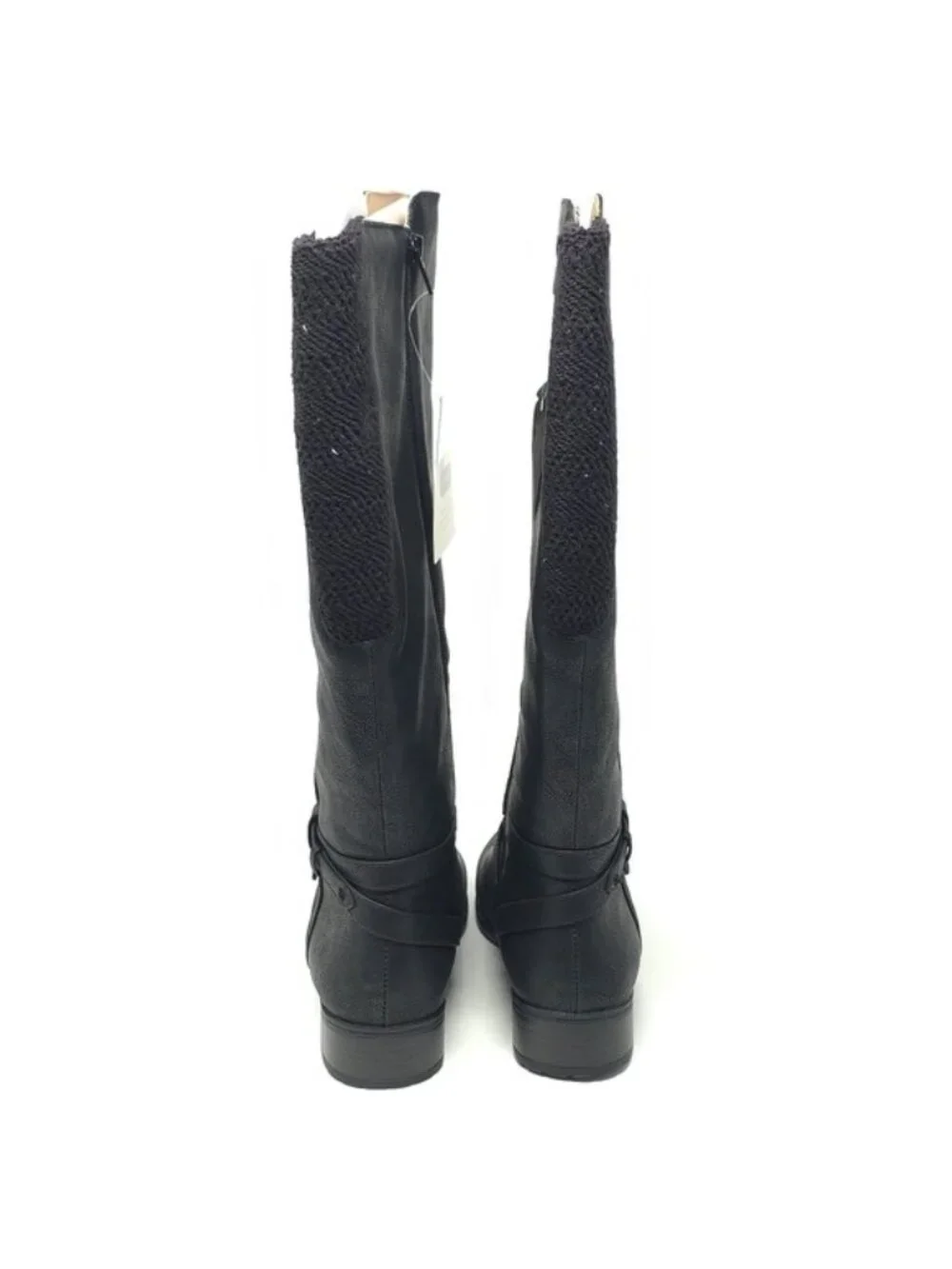 LifeStride Xtrovert Black Wide Calf Riding Boots  Water-Resistant